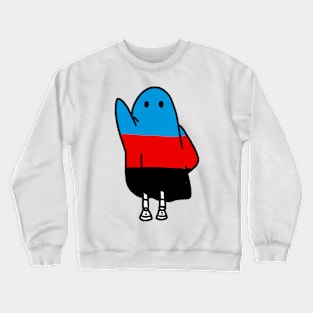 polyamorous ghost Crewneck Sweatshirt